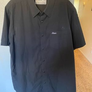 Dixxon Flannel Co Black Dress Shirt! Size Large!!